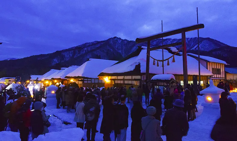 大內宿雪祭